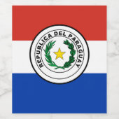 Paraguay Seltzer Wijn Etiket (Enkel label)