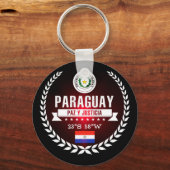 Paraguay Sleutelhanger (Voorkant)