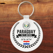 Paraguay Sleutelhanger (Voorkant)