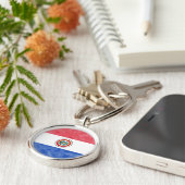 Paraguay Sleutelhanger (Zijkant)