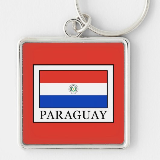 Paraguay Sleutelhanger (Voorkant)