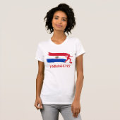 Paraguay Soccer Flag T-shirt (Voorkant volledig)