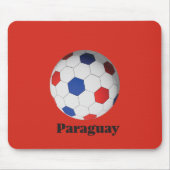 Paraguay Soccer Muismat (Voorkant)