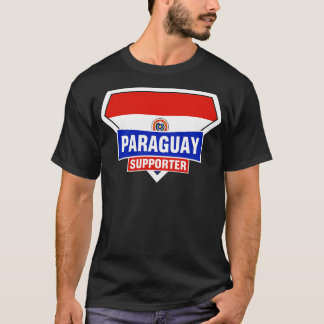 Paraguay Super Flag Supporter T-shirt