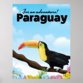 Paraguay Toucan-reisposter Poster (Voorkant)