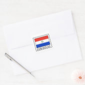 Paraguay Vierkante Sticker (Envelop)
