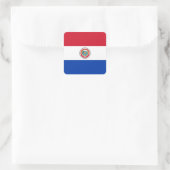 PARAGUAY VIERKANTE STICKER (Tas)