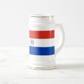 Paraguay Vlag Bierpul (Voorkant rechts)