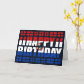 Paraguay Vlag Birthday Card Kaart (Gele Bloem)