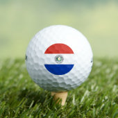 Paraguay Vlag Golfballen (Insitu Shirt)