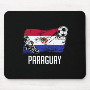 Paraguay Vlag Jersey Paraguayaans Voetbalteam Para Muismat