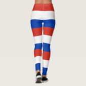 Paraguay Vlag Leggings (Achterkant)