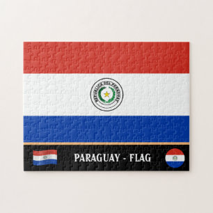 Paraguay Vlag & Paraguay Legpuzzel