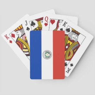 Paraguay Vlag Pokerkaarten