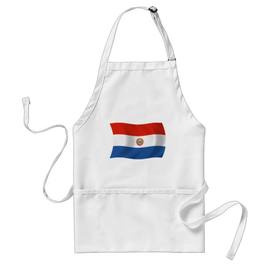 Paraguay Vlag Schort (Voorkant)