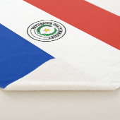 Paraguay Vlag Sherpa Deken (3/4)