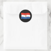 Paraguay Vlag Sticker (Tas)