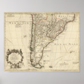 Paraguay, Zuid-Amerika Poster (Voorkant)