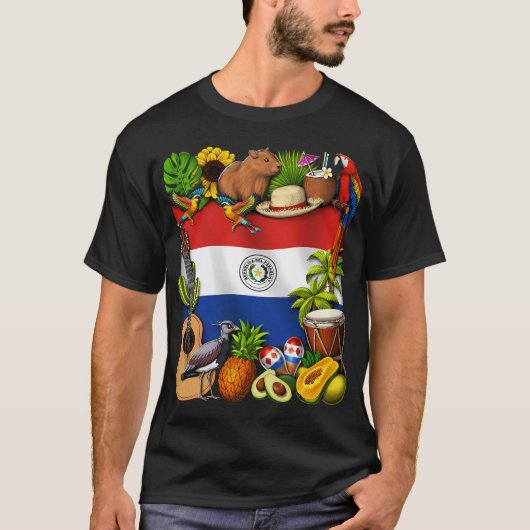 Paraguayaans erfgoed t-shirt (Voorkant)