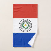Paraguayaanse vlag bad handdoek (Handdoek)