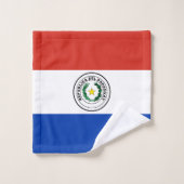 Paraguayaanse vlag bad handdoek (Wasdoekje)