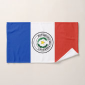 Paraguayaanse vlag bad handdoek (Handdoek)