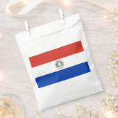 Paraguayaanse vlag bedankzakje (Geknipt)