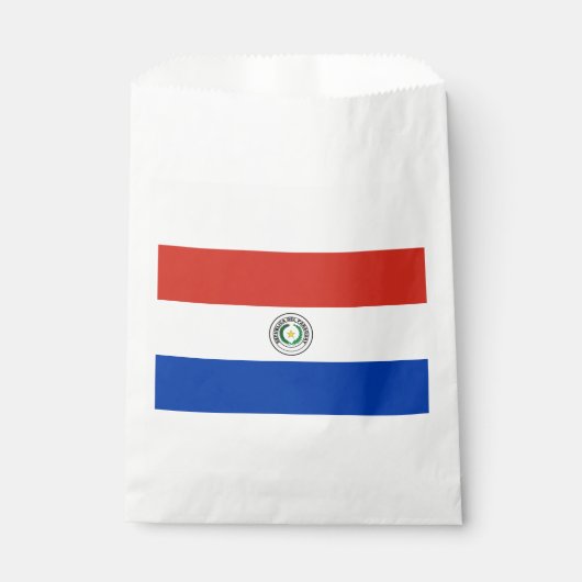 Paraguayaanse vlag bedankzakje (Voorkant)