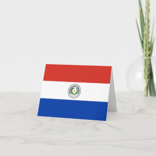 Paraguayaanse vlag kaart