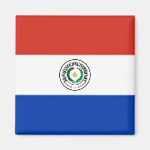 Paraguayaanse vlag magneet (Voorkant)
