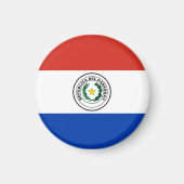 Paraguayaanse vlag magneet (Voorkant)