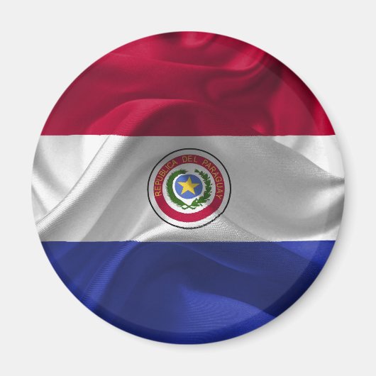 Paraguayaanse vlag magneet (Voorkant)