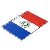 Paraguayaanse vlag notitieboek (Linkerzijde)