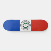 Paraguayaanse vlag persoonlijk skateboard (Horizontaal)