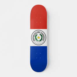 Paraguayaanse vlag persoonlijk skateboard