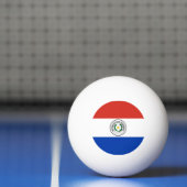 Paraguayaanse vlag pingpongbal (Net)