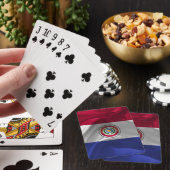 Paraguayaanse vlag pokerkaarten (Insitu)