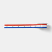 Paraguayaanse vlag satijnen lint (Voorkant)