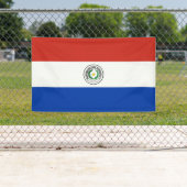 Paraguayaanse vlag spandoek (Insitu)