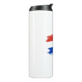 Paraguayaanse vlag thermosbeker (Gedraaid links)