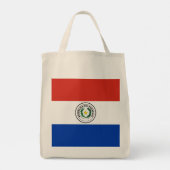 Paraguayaanse vlag tote bag (Achterkant)