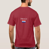 Paraguayaanse vlag, Vlag van Paraguay T-shirt (Achterkant)
