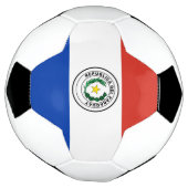 Paraguayaanse vlag voetbal (Gedraaid)
