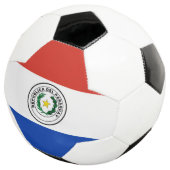 Paraguayaanse vlag voetbal (Drie kwart)