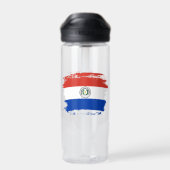 Paraguayaanse vlag waterfles (Achterkant)