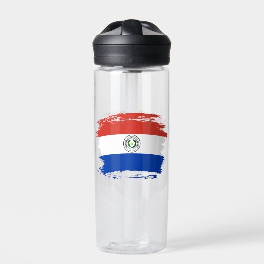 Paraguayaanse vlag waterfles (Voorkant)