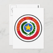 Paraguayaanse wapenstilstand briefkaart (Voorkant / Achterkant)