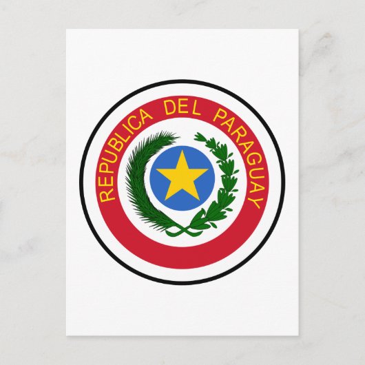 Paraguayaanse wapenstilstand briefkaart (Voorkant)