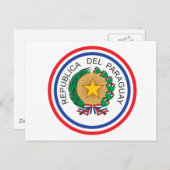 Paraguayaanse wapenstilstand briefkaart (Voorkant / Achterkant)