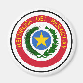 Paraguayaanse wapenstilstand magneet (Voorkant)